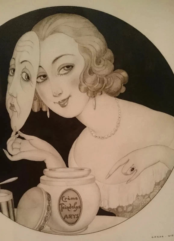 Donna con maschera (1925)